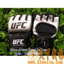 UFC、MMA终极格斗训练手套（UFC官方专用分指拳套） 分指手套中的极品(银色)